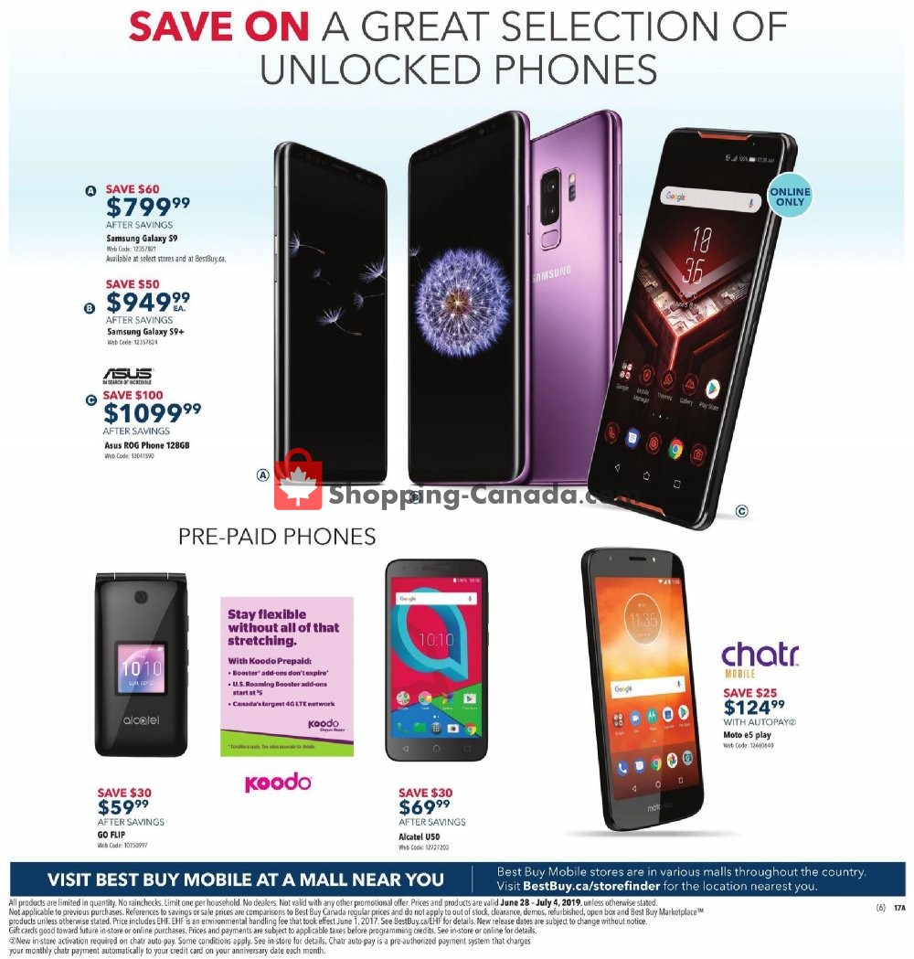 Best Buy flyer from Friday June 28, 2019 to Thursday July 4, 2019 - page 55