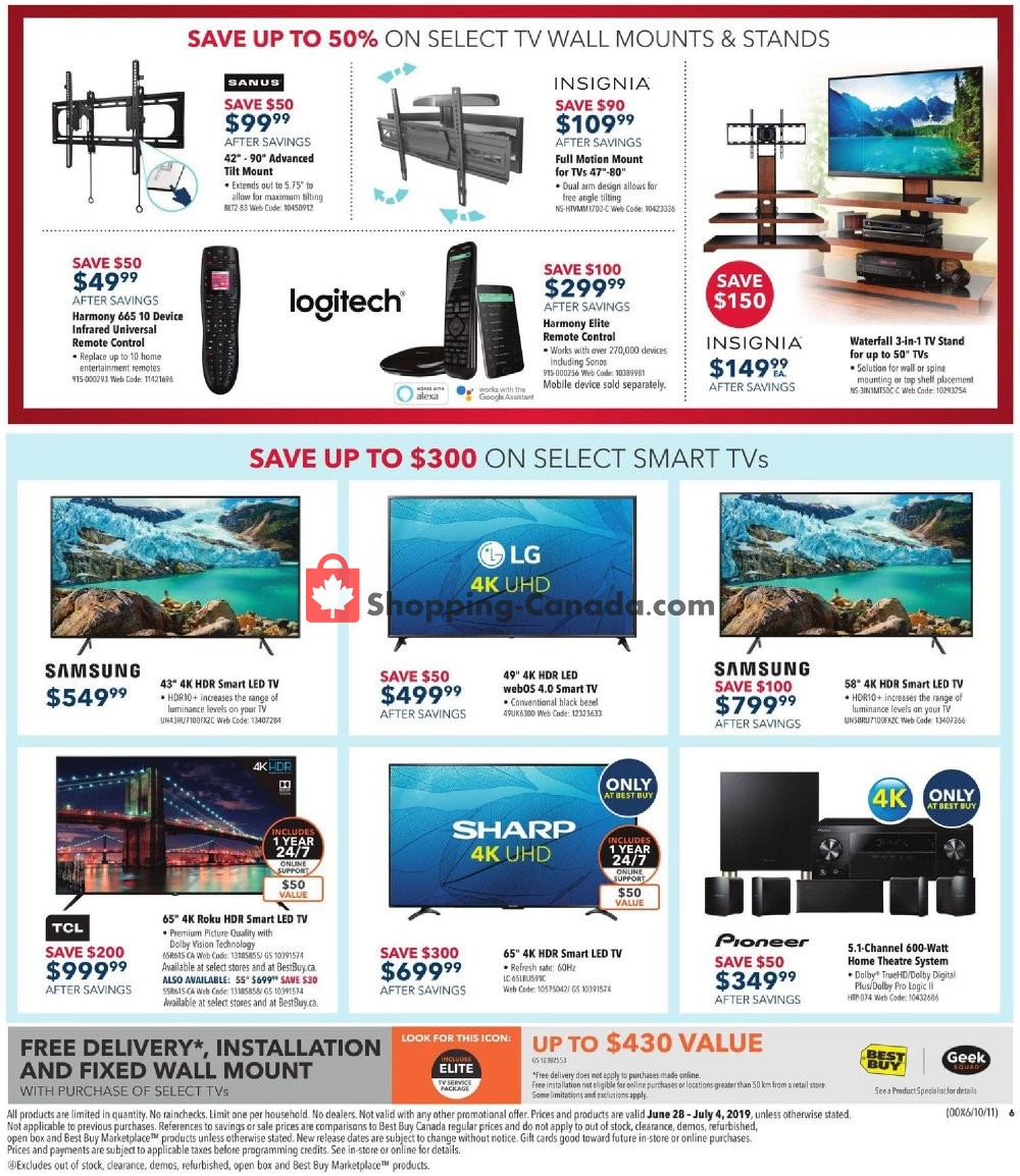 Best Buy flyer from Friday June 28, 2019 to Thursday July 4, 2019 - page 20