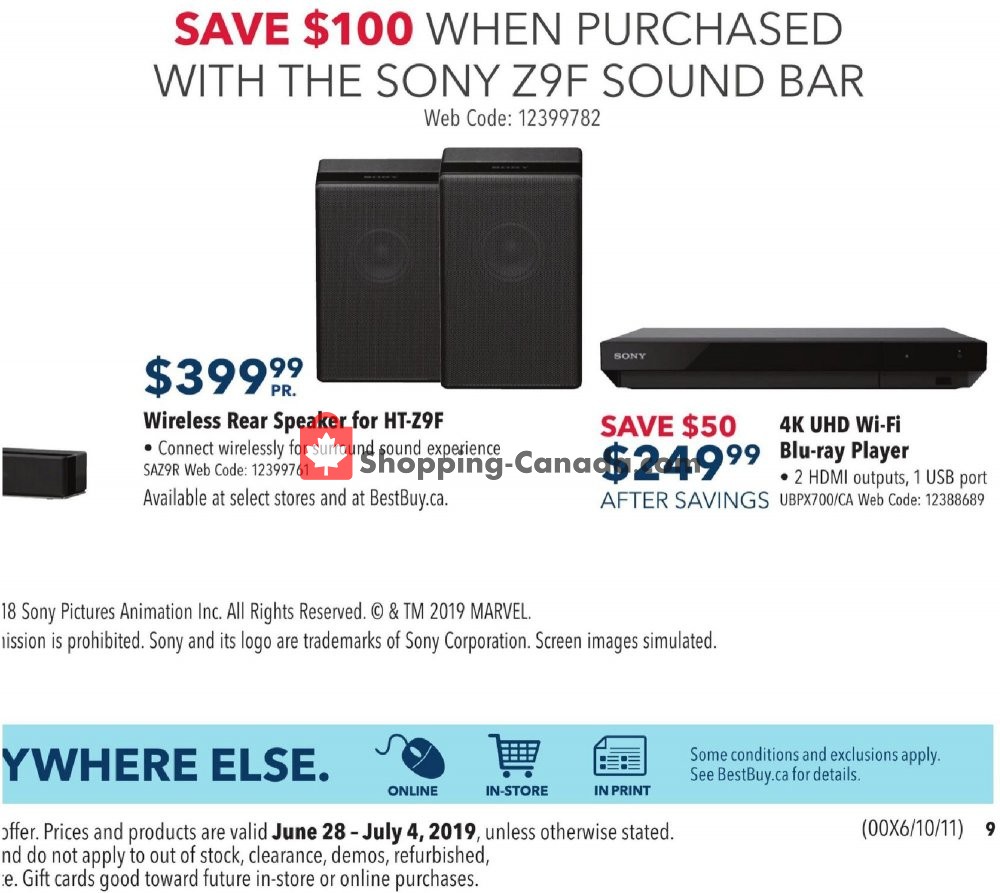 Best Buy flyer from Friday June 28, 2019 to Thursday July 4, 2019 - page 26