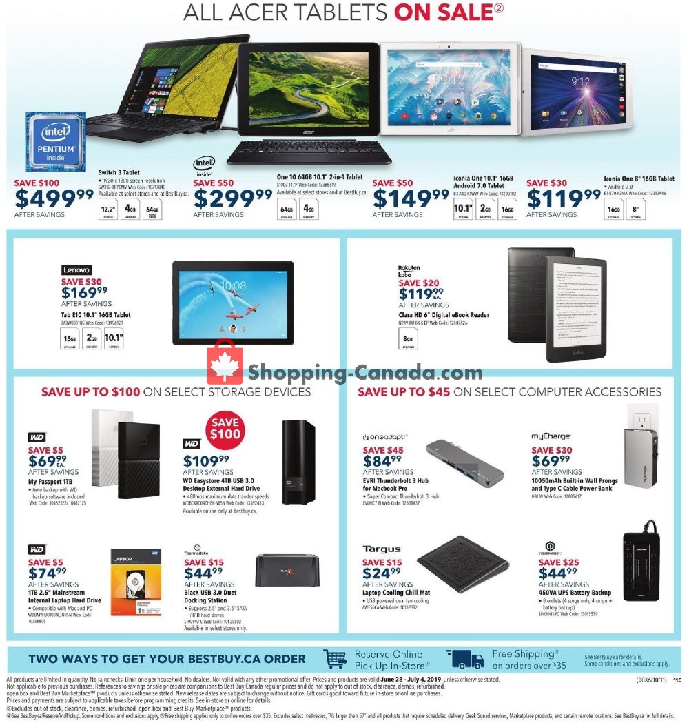 Best Buy flyer from Friday June 28, 2019 to Thursday July 4, 2019 - page 44