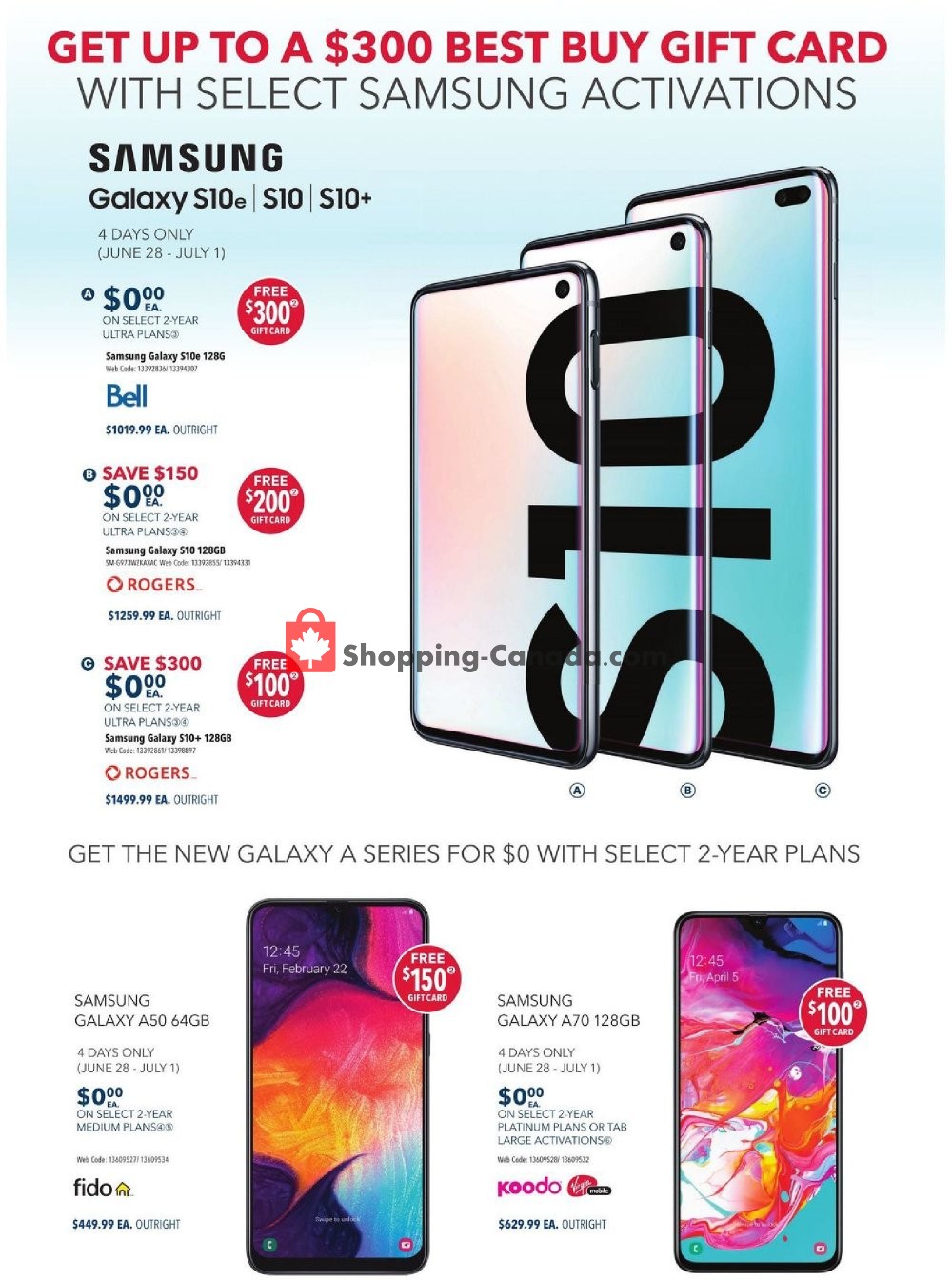 Best Buy flyer from Friday June 28, 2019 to Thursday July 4, 2019 - page 54