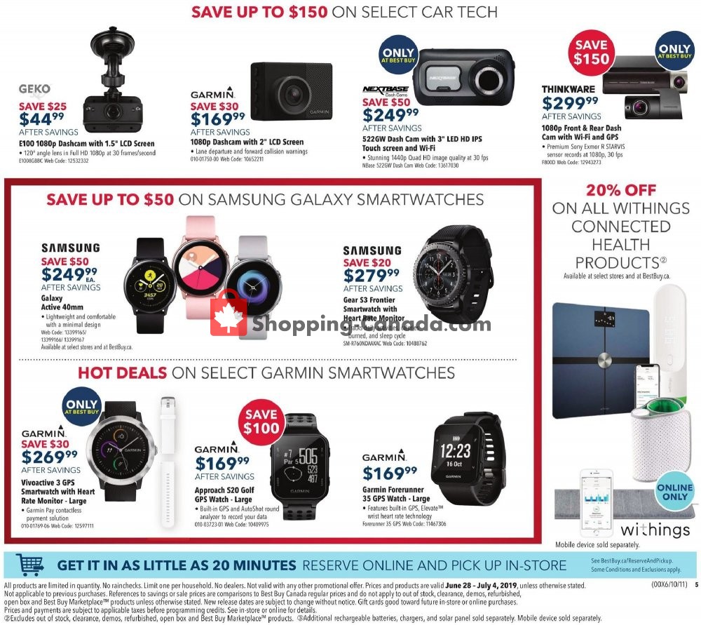 Best Buy flyer from Friday June 28, 2019 to Thursday July 4, 2019 - page 34