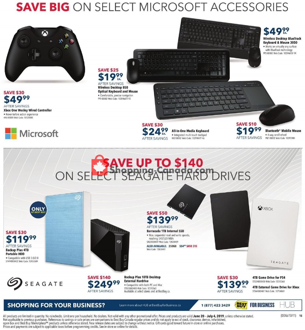 Best Buy flyer from Friday June 28, 2019 to Thursday July 4, 2019 - page 50