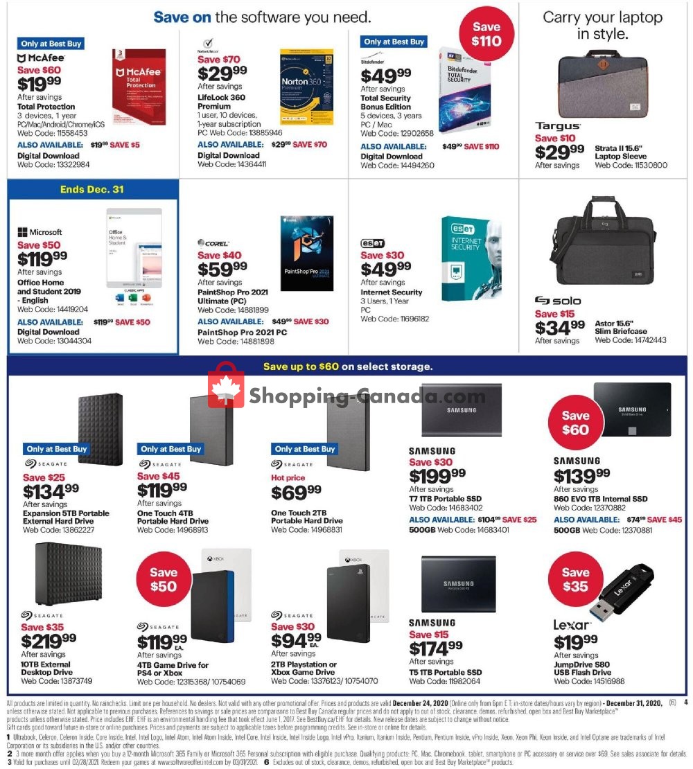 Best Buy flyer from Thursday December 24, 2020 to Thursday December 31, 2020 - page 14