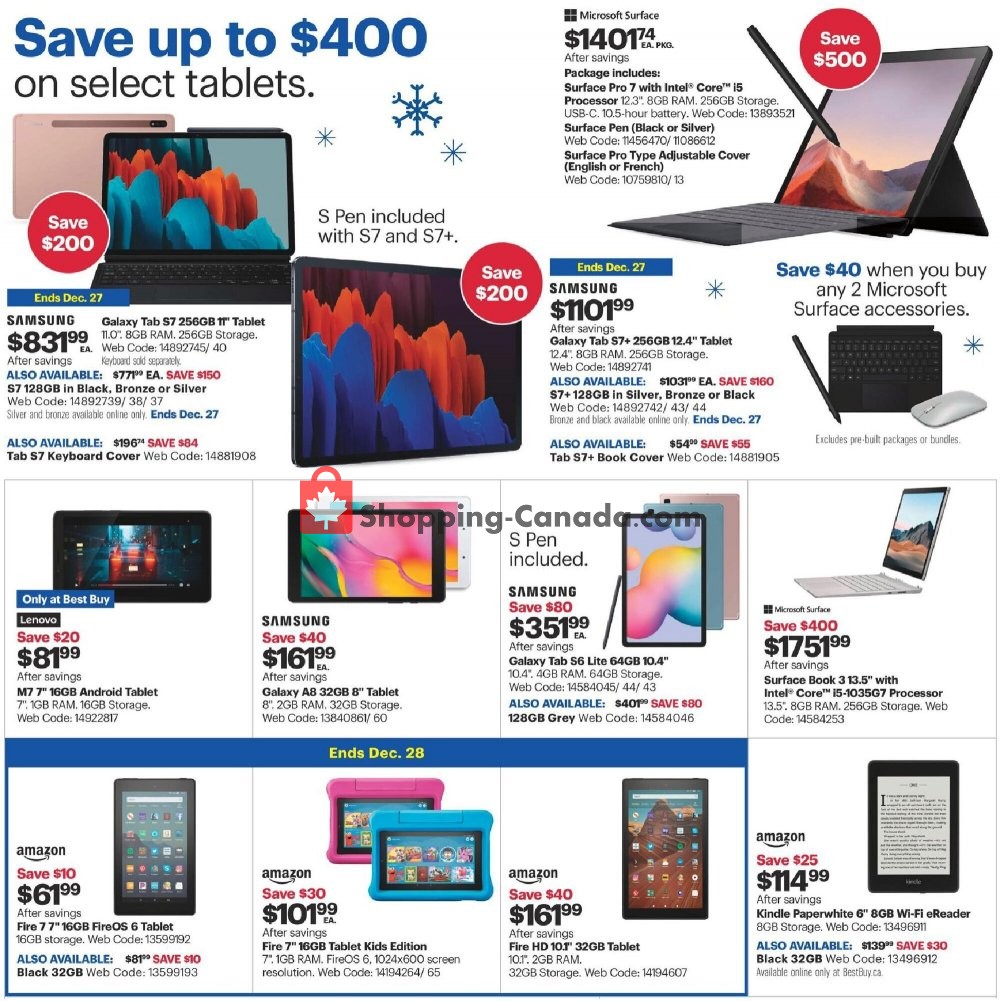 Best Buy flyer from Thursday December 24, 2020 to Thursday December 31, 2020 - page 20