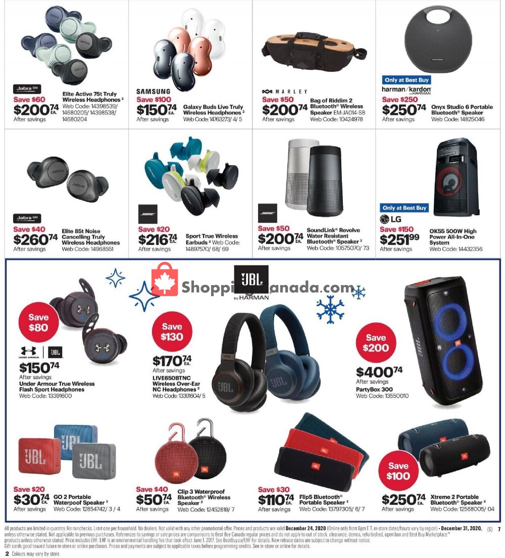 Best Buy flyer from Thursday December 24, 2020 to Thursday December 31, 2020 - page 24