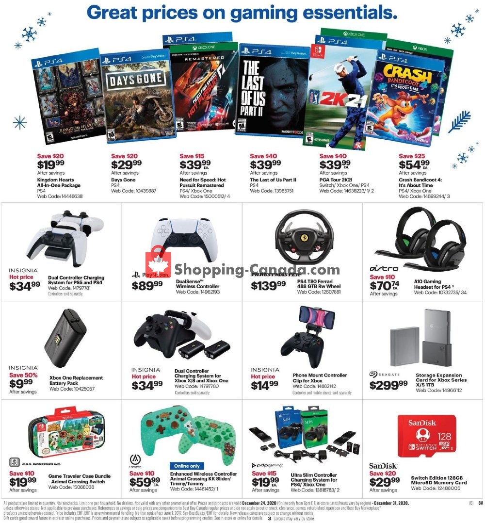 Best Buy flyer from Thursday December 24, 2020 to Thursday December 31, 2020 - page 29