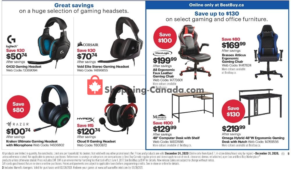 Best Buy flyer from Thursday December 24, 2020 to Thursday December 31, 2020 - page 32