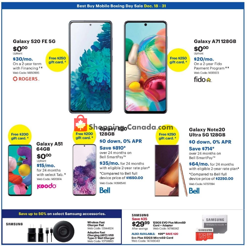 Best Buy flyer from Thursday December 24, 2020 to Thursday December 31, 2020 - page 37
