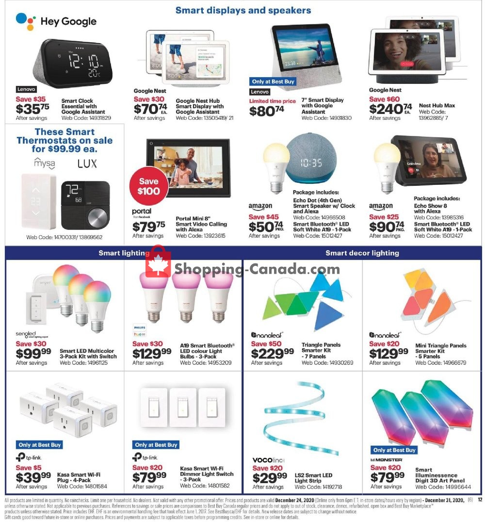 Best Buy flyer from Thursday December 24, 2020 to Thursday December 31, 2020 - page 43