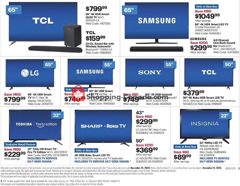 Best Buy flyer from Thursday December 24, 2020 to Thursday December 31, 2020 - page 12