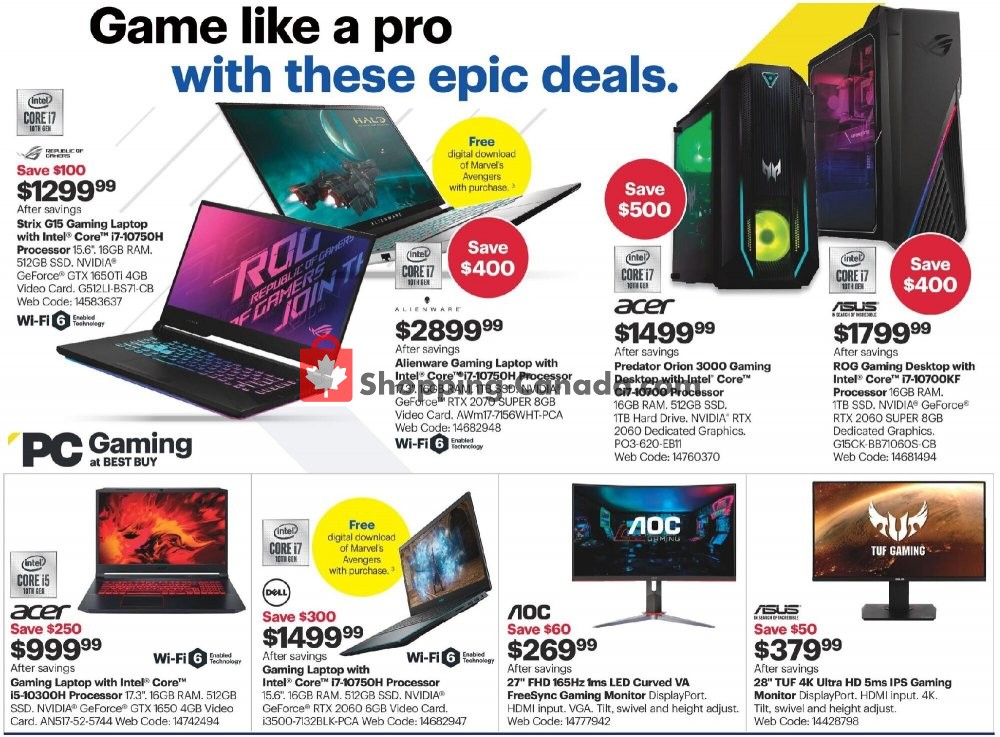Best Buy flyer from Thursday December 24, 2020 to Thursday December 31, 2020 - page 30