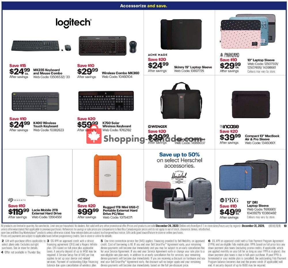 Best Buy flyer from Thursday December 24, 2020 to Thursday December 31, 2020 - page 36