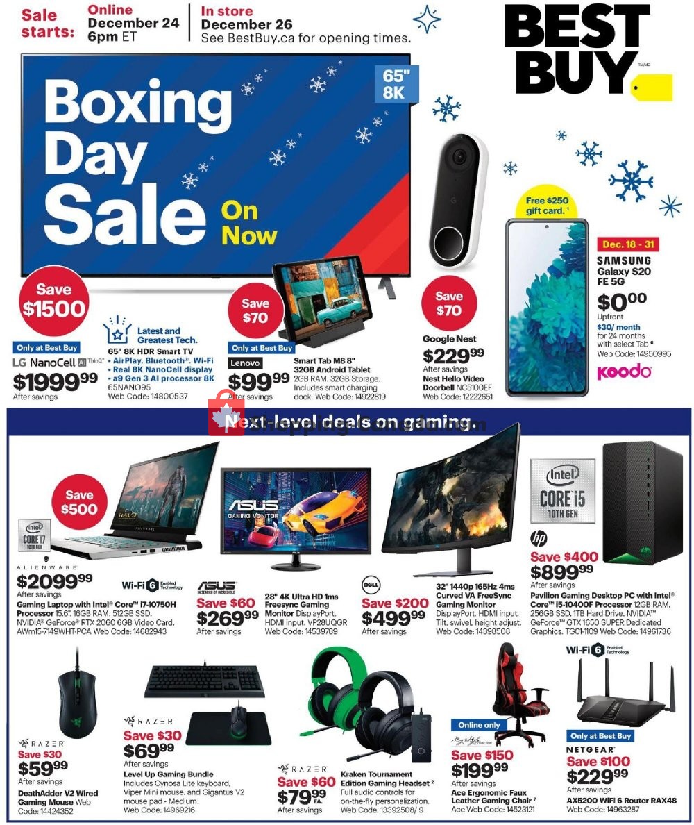 Best Buy flyer from Thursday December 24, 2020 to Thursday December 31, 2020 - page 6