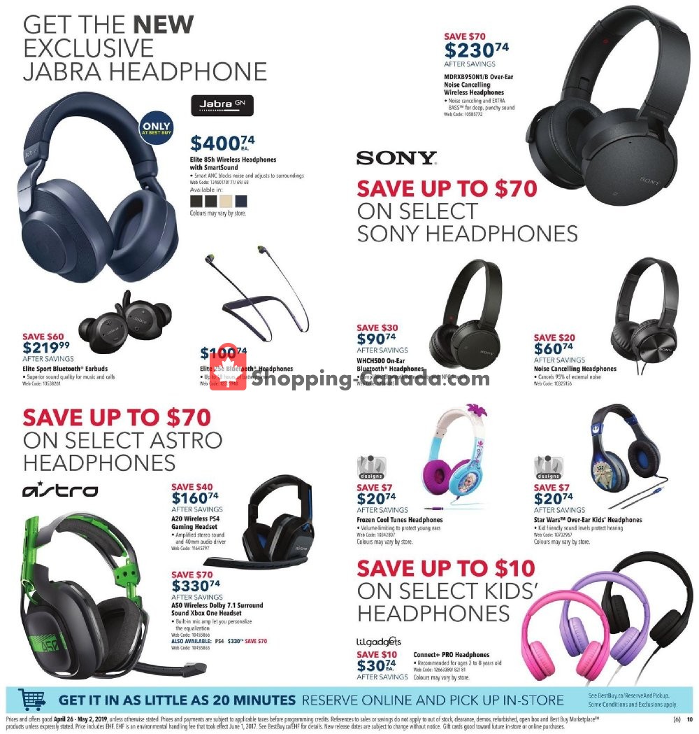 Best Buy flyer from Friday April 26, 2019 to Thursday May 2, 2019 - page 16