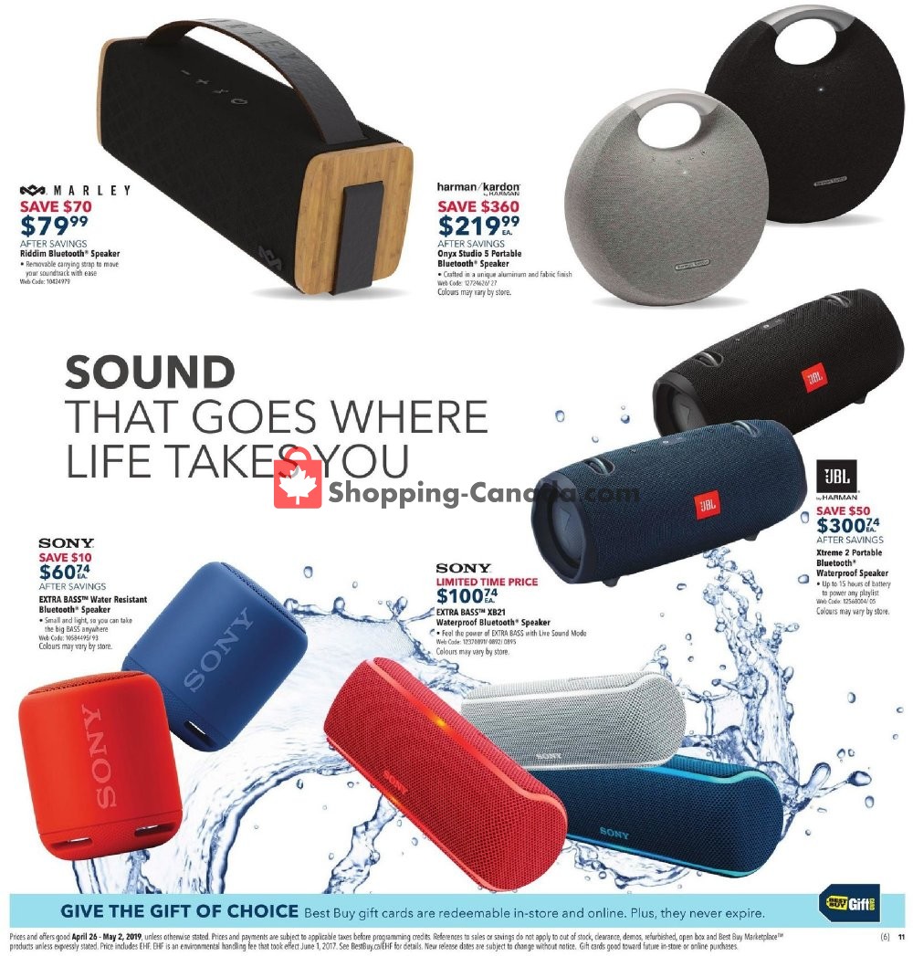 Best Buy flyer from Friday April 26, 2019 to Thursday May 2, 2019 - page 17