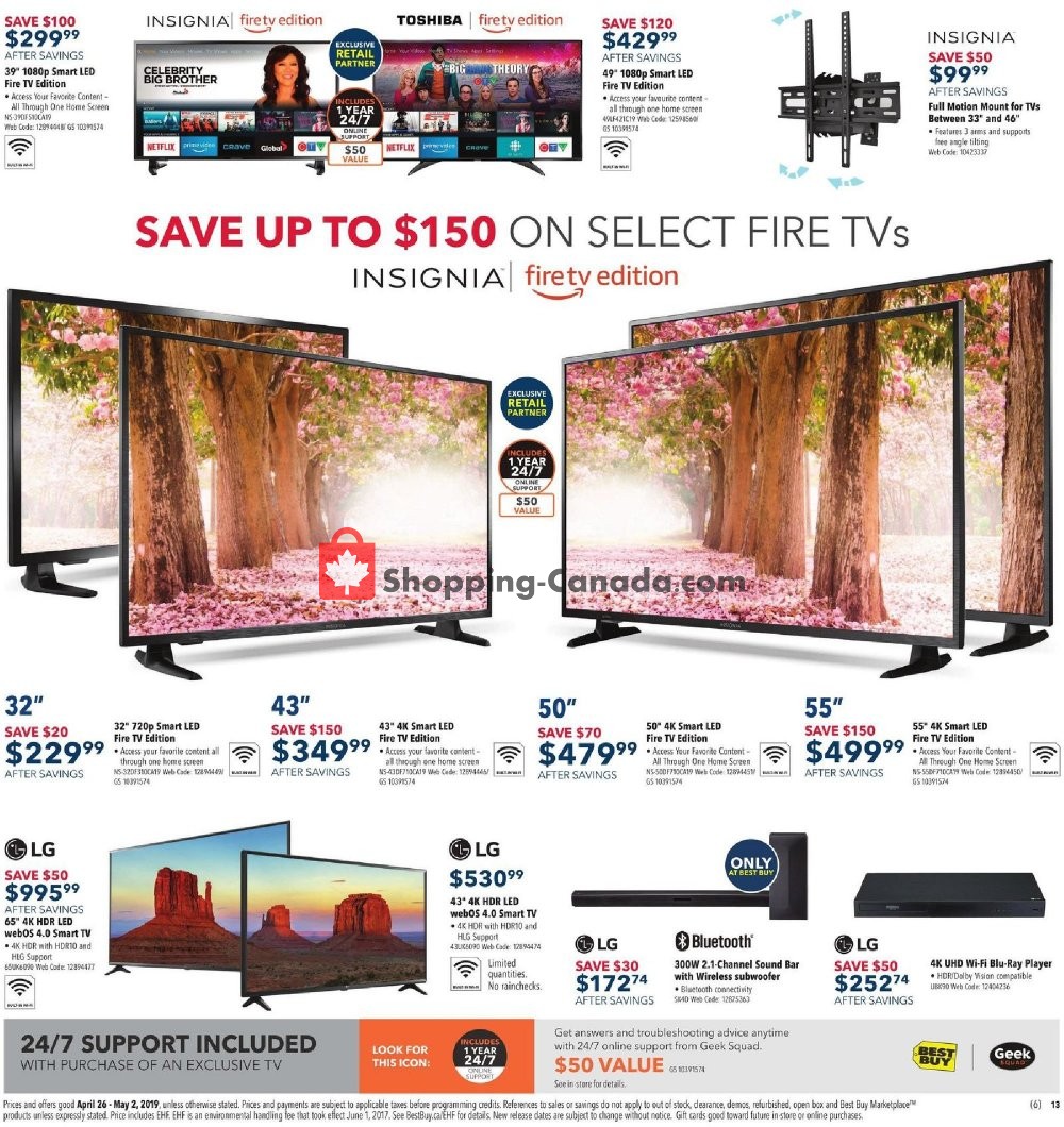 Best Buy flyer from Friday April 26, 2019 to Thursday May 2, 2019 - page 19