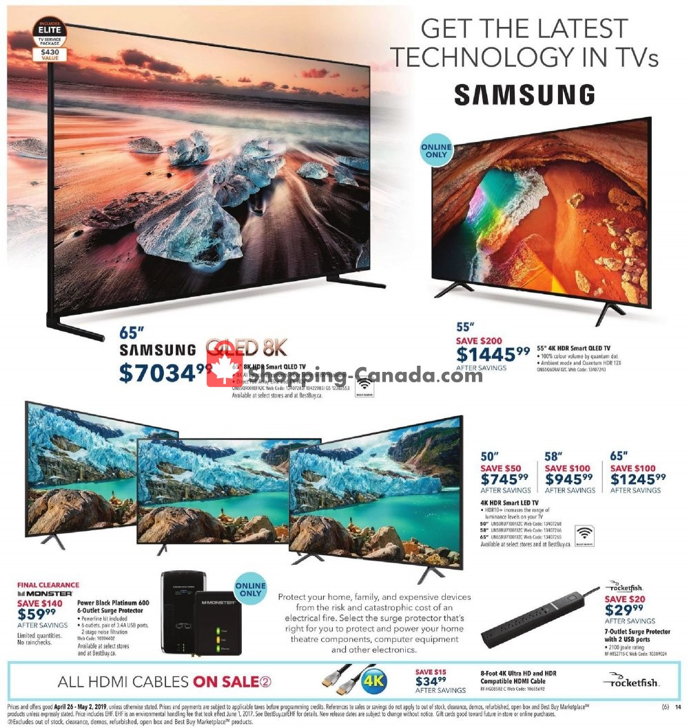 Best Buy flyer from Friday April 26, 2019 to Thursday May 2, 2019 - page 20