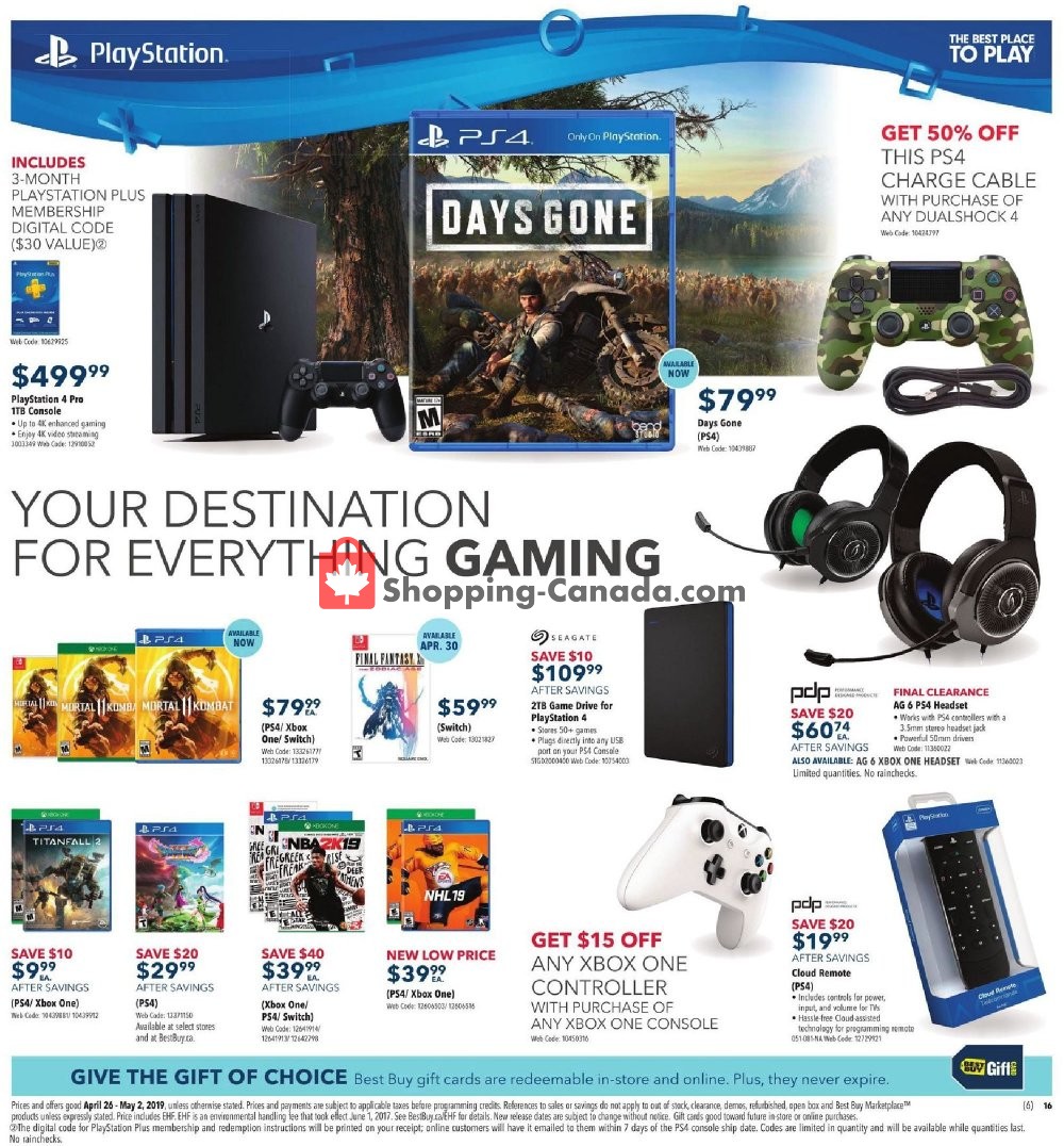 Best Buy flyer from Friday April 26, 2019 to Thursday May 2, 2019 - page 22