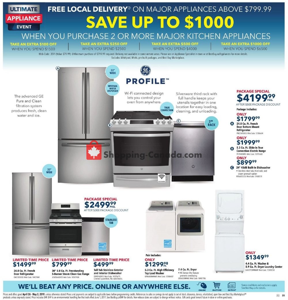 Best Buy flyer from Friday April 26, 2019 to Thursday May 2, 2019 - page 26
