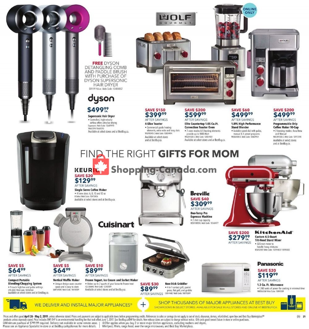 Best Buy flyer from Friday April 26, 2019 to Thursday May 2, 2019 - page 29
