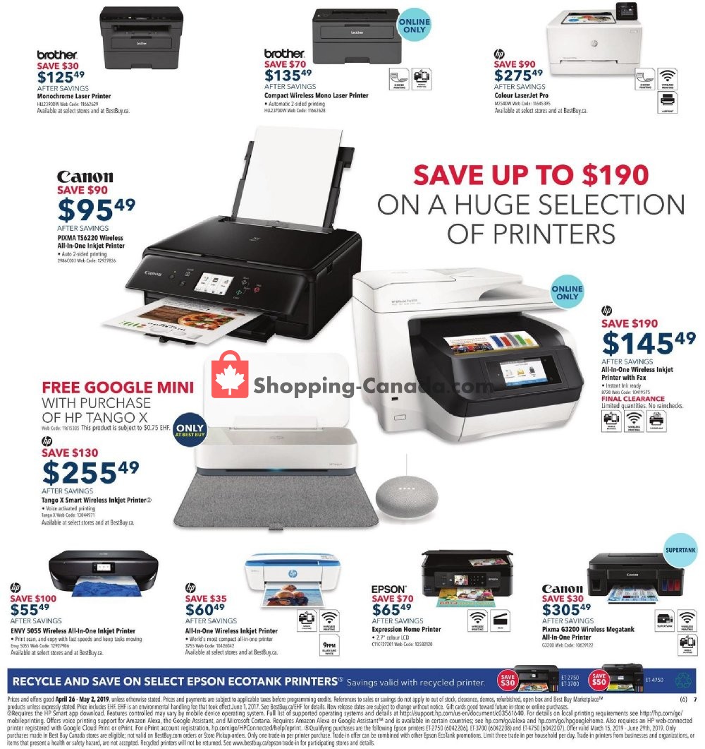 Best Buy flyer from Friday April 26, 2019 to Thursday May 2, 2019 - page 9