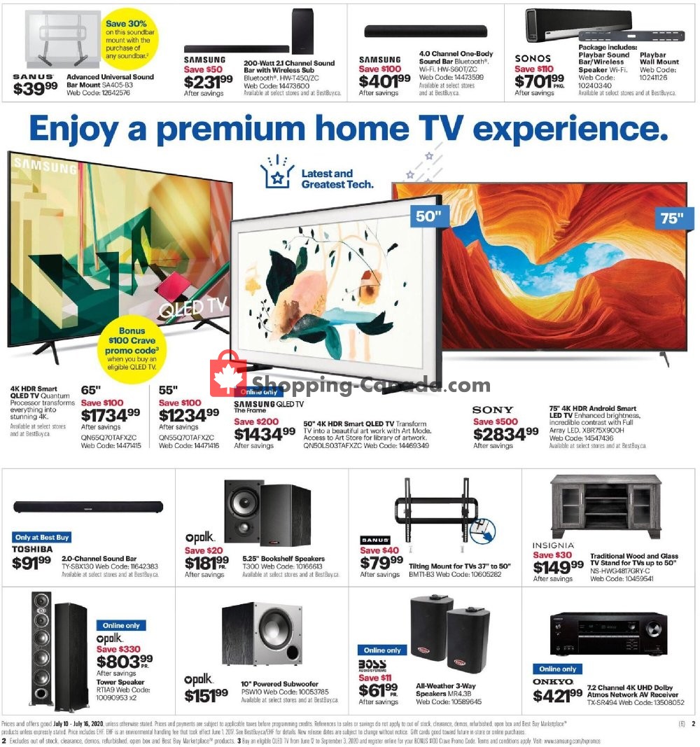 Best Buy flyer from Friday July 10, 2020 to Thursday July 16, 2020 - page 6