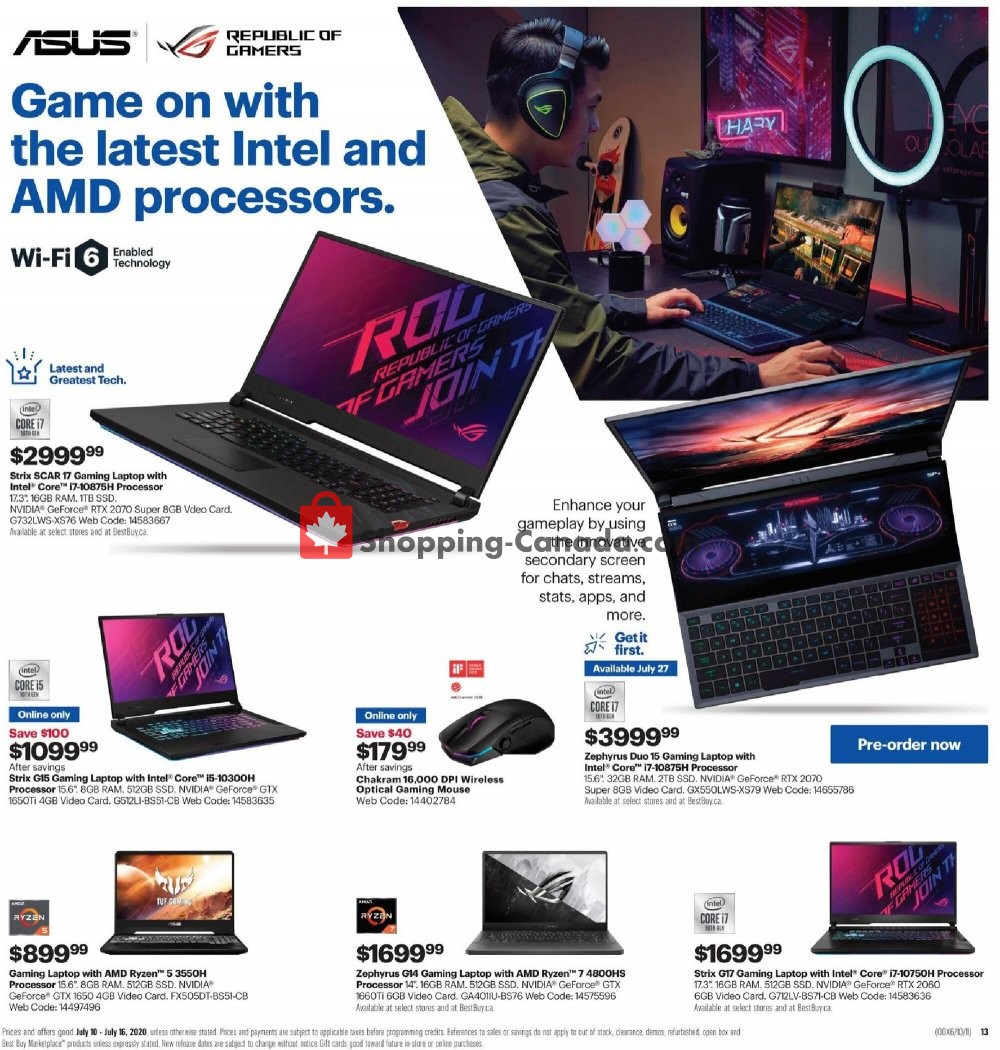 Best Buy flyer from Friday July 10, 2020 to Thursday July 16, 2020 - page 20