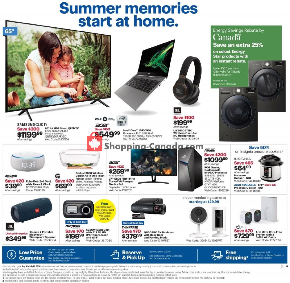 Best Buy flyer from Friday July 10, 2020 to Thursday July 16, 2020 - page 4