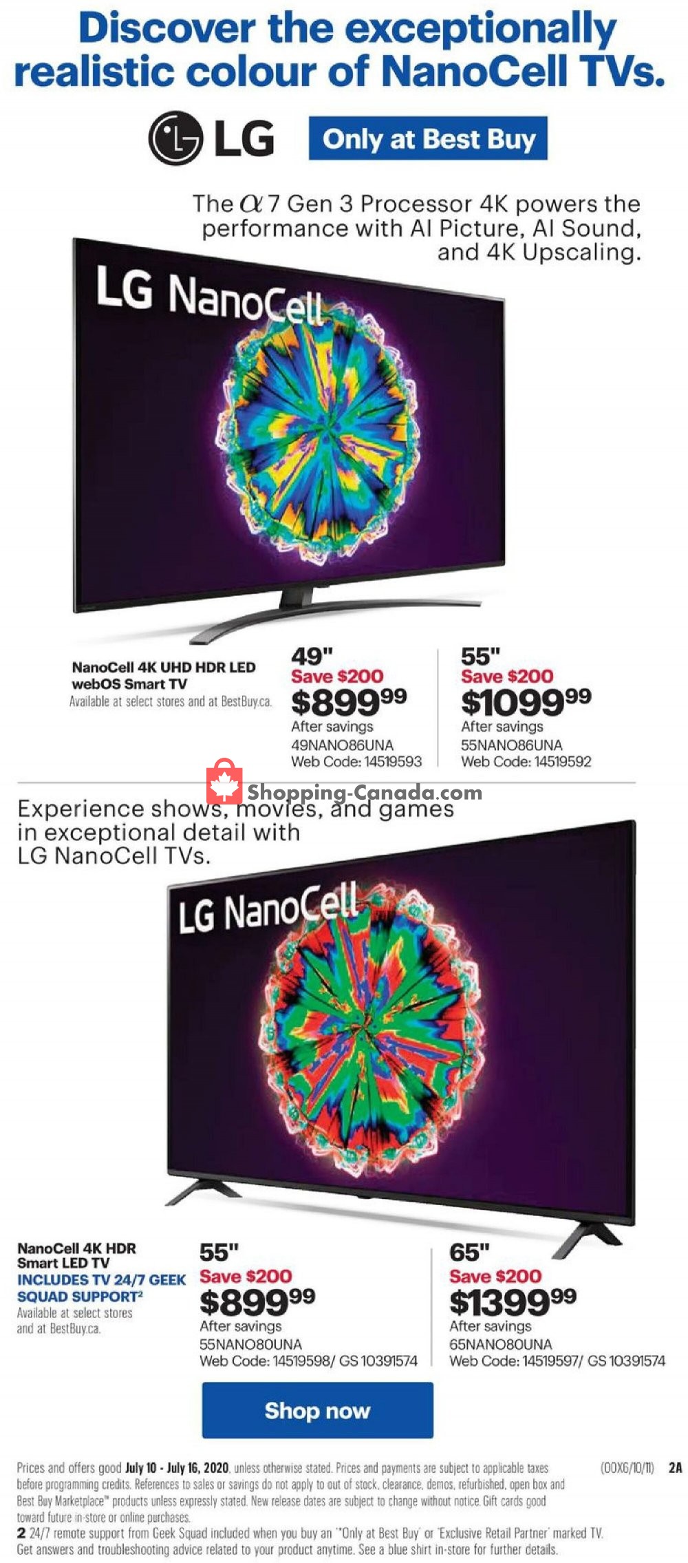 Best Buy flyer from Friday July 10, 2020 to Thursday July 16, 2020 - page 7