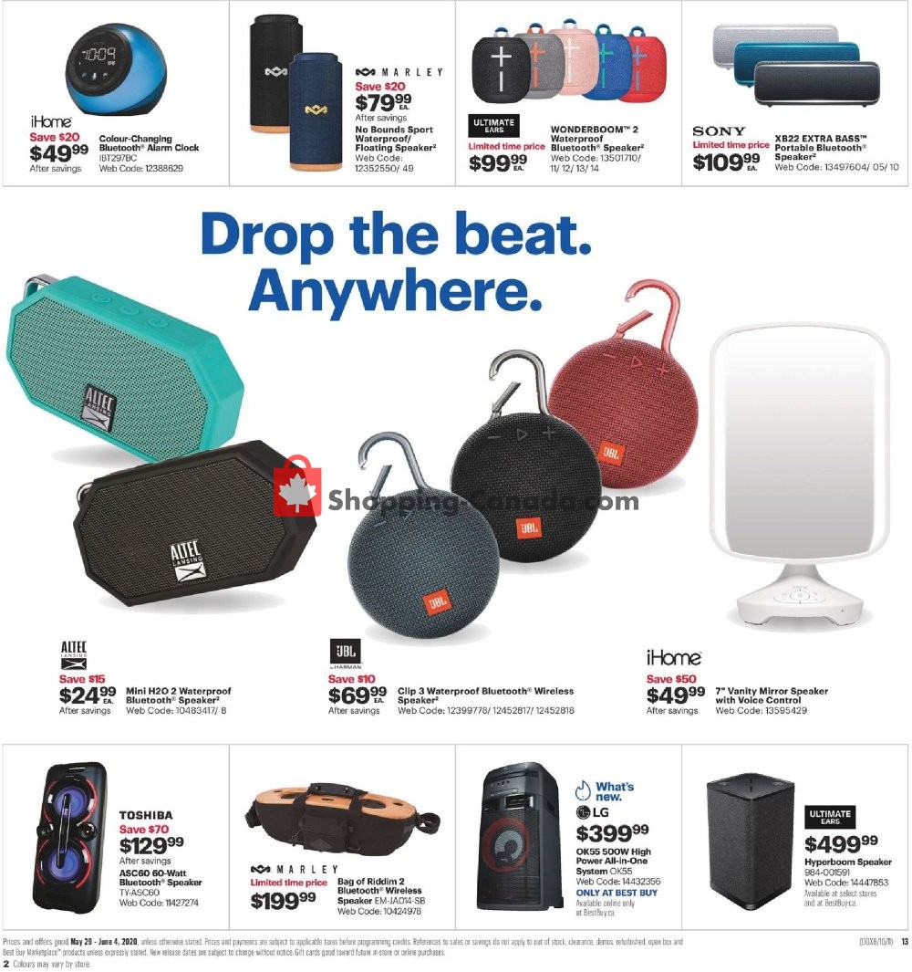 Best Buy flyer from Friday May 29, 2020 to Thursday June 4, 2020 - page 16