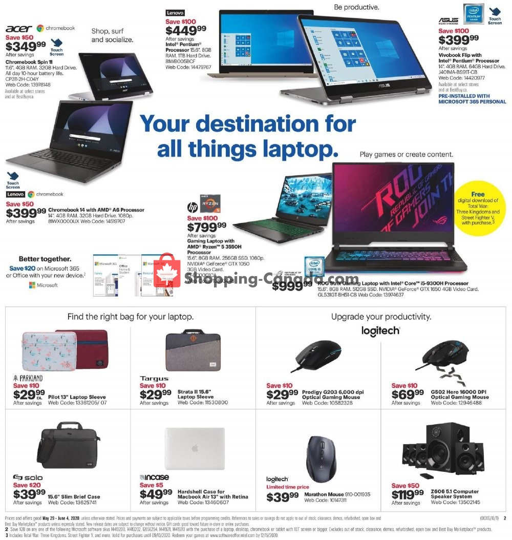Best Buy flyer from Friday May 29, 2020 to Thursday June 4, 2020 - page 4