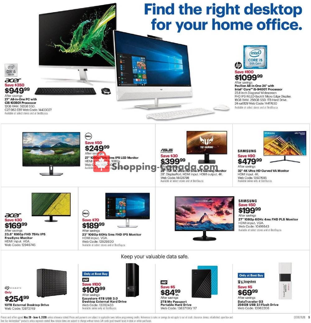 Best Buy flyer from Friday May 29, 2020 to Thursday June 4, 2020 - page 7