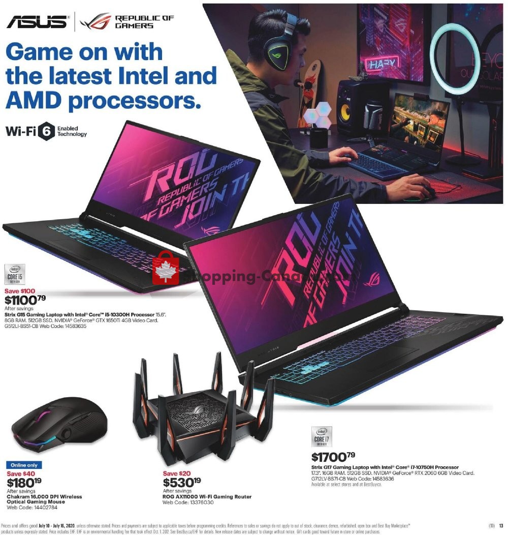 Best Buy flyer from Friday July 10, 2020 to Thursday July 16, 2020 - page 20