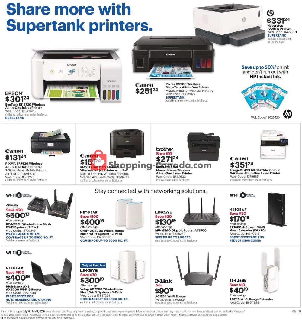 Best Buy flyer from Friday July 10, 2020 to Thursday July 16, 2020 - page 23