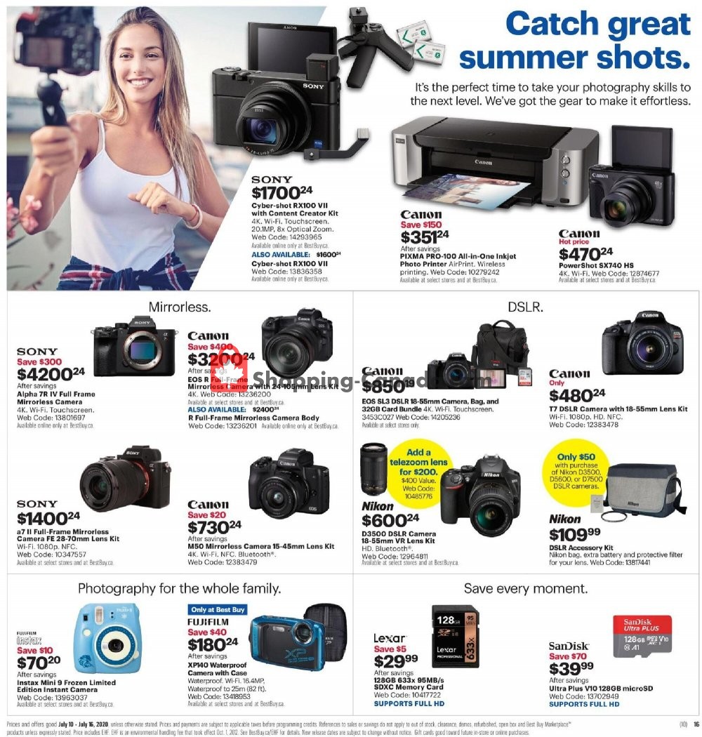 Best Buy flyer from Friday July 10, 2020 to Thursday July 16, 2020 - page 24
