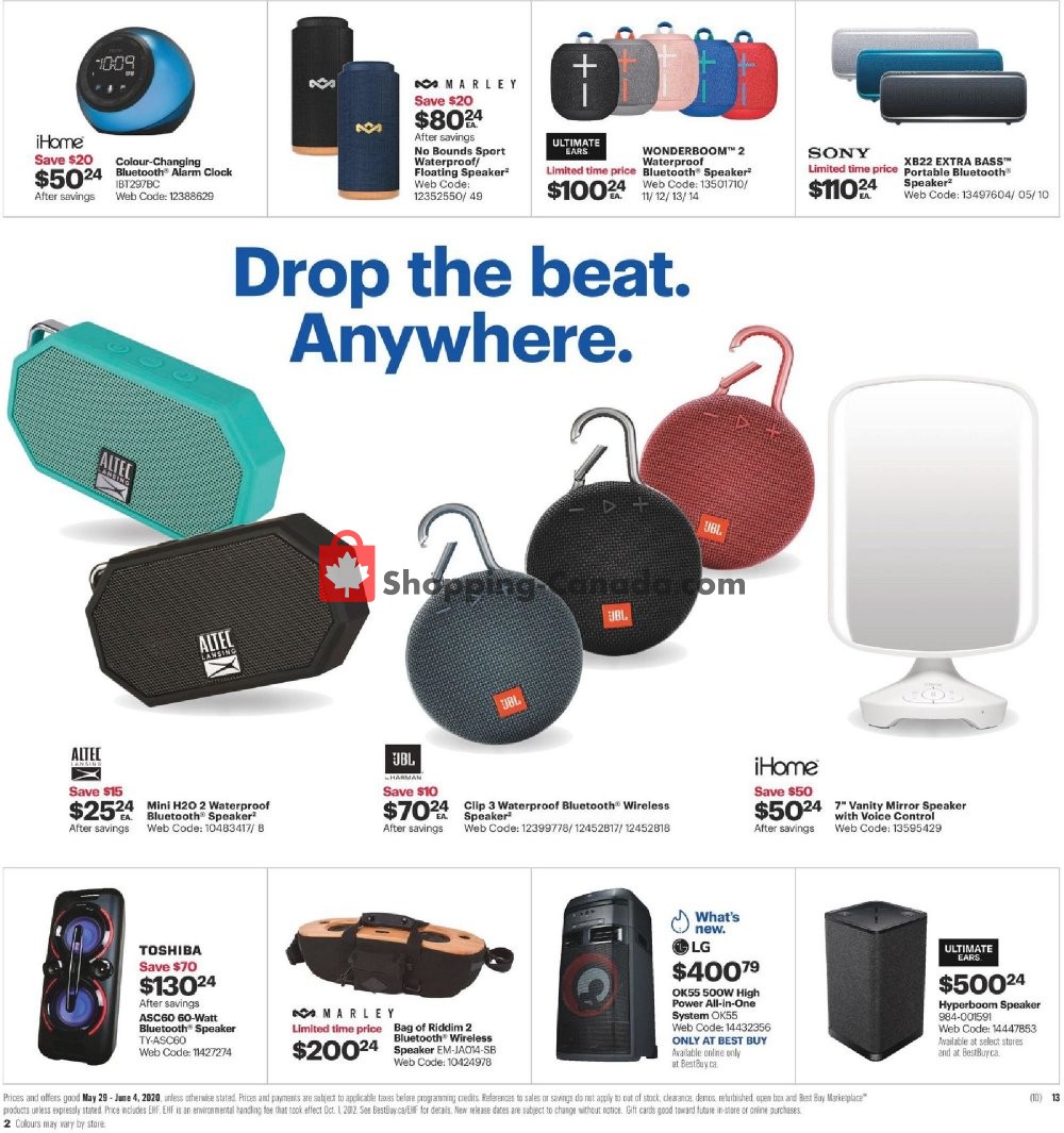 Best Buy flyer from Friday May 29, 2020 to Thursday June 4, 2020 - page 16