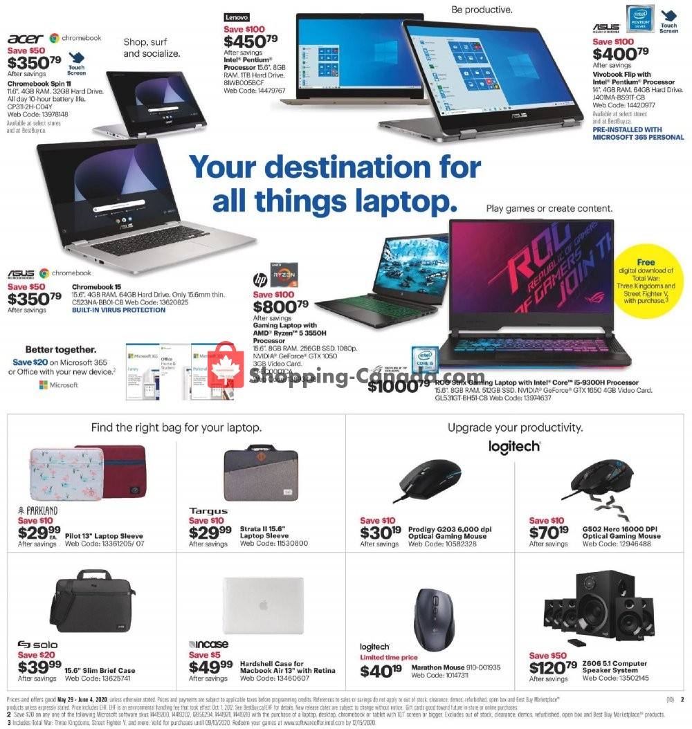 Best Buy flyer from Friday May 29, 2020 to Thursday June 4, 2020 - page 4