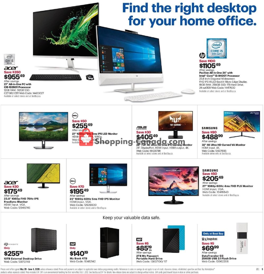Best Buy flyer from Friday May 29, 2020 to Thursday June 4, 2020 - page 7