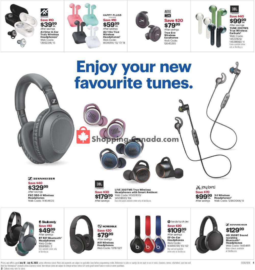 Best Buy flyer from Friday July 10, 2020 to Thursday July 16, 2020 - page 11