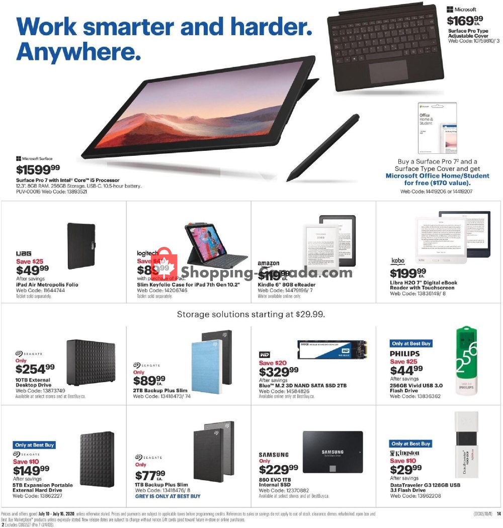 Best Buy flyer from Friday July 10, 2020 to Thursday July 16, 2020 - page 22