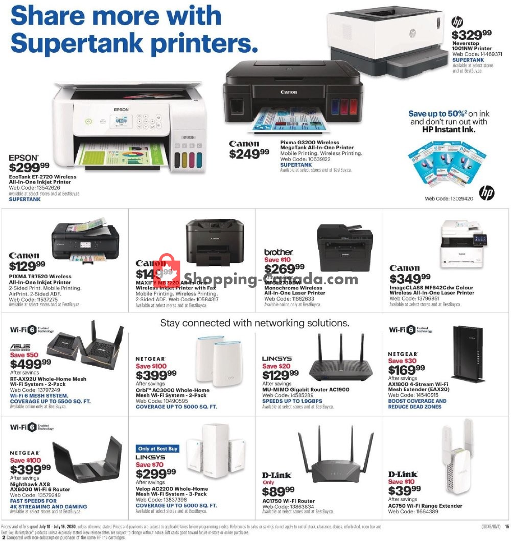 Best Buy flyer from Friday July 10, 2020 to Thursday July 16, 2020 - page 23
