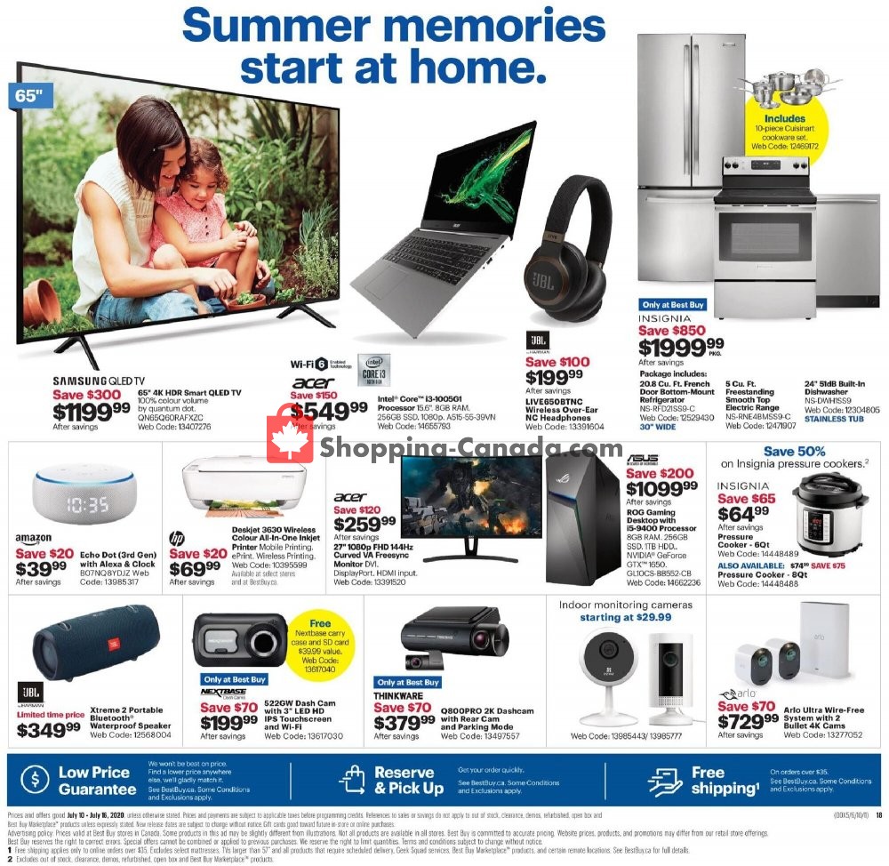 Best Buy flyer from Friday July 10, 2020 to Thursday July 16, 2020 - page 4