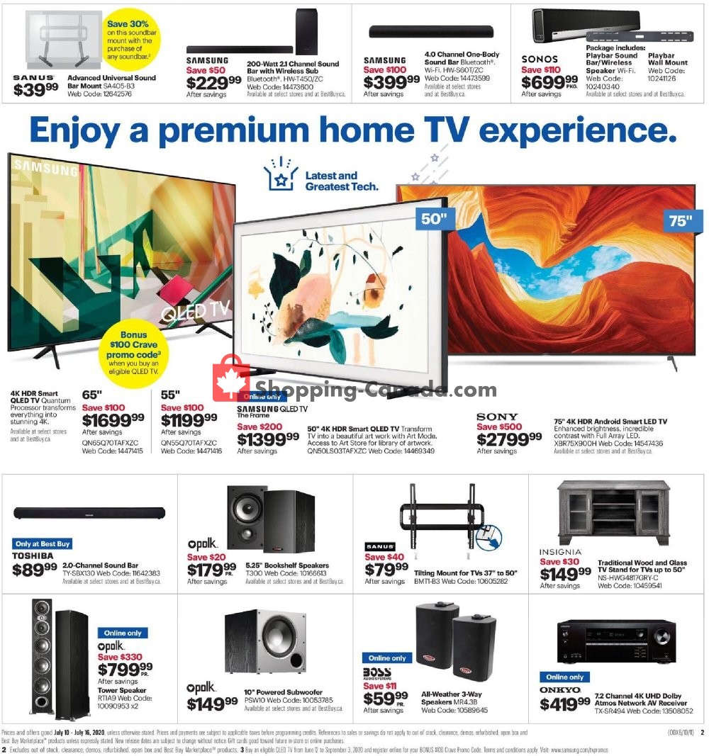 Best Buy flyer from Friday July 10, 2020 to Thursday July 16, 2020 - page 6