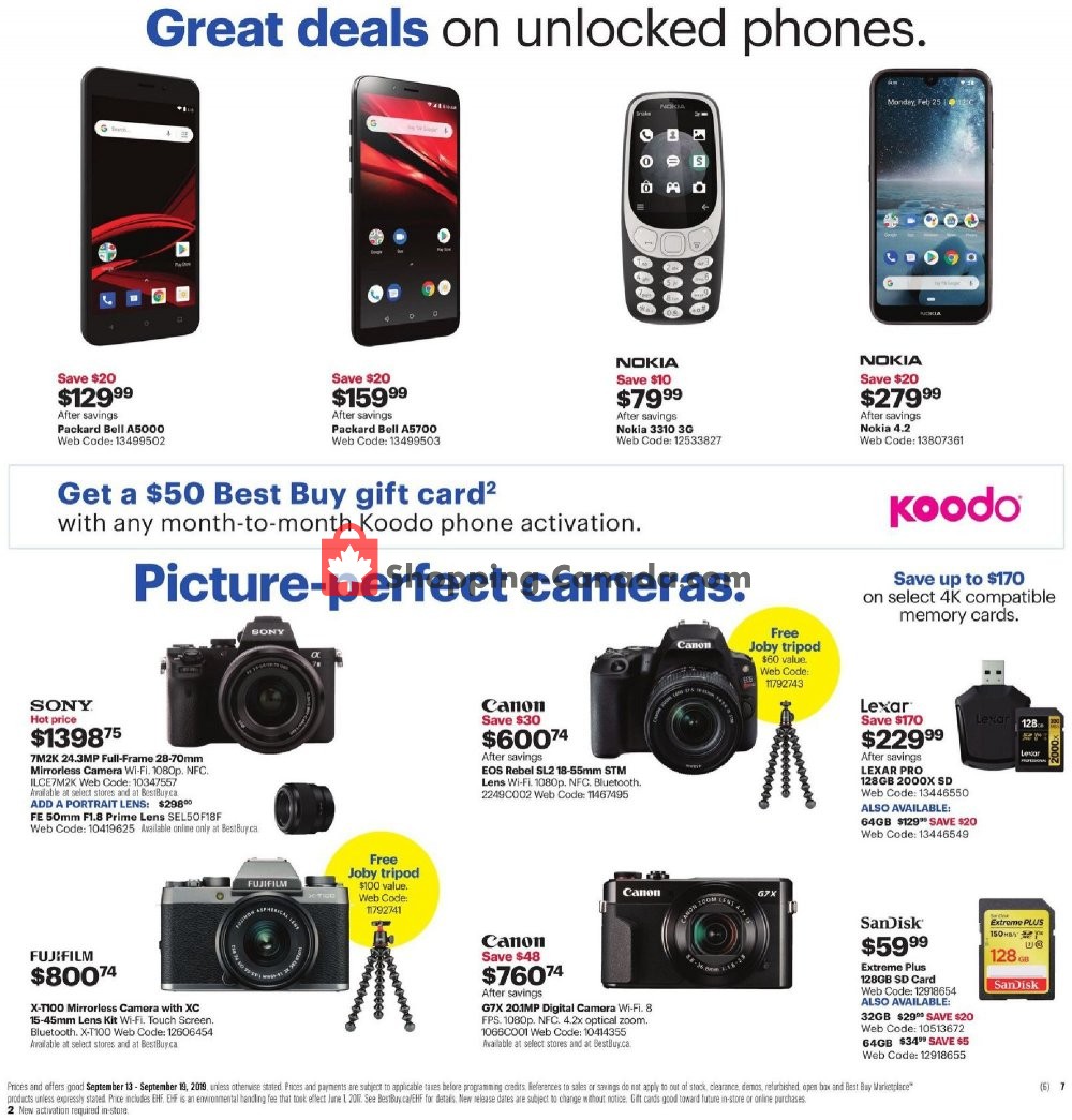 Best Buy flyer from Friday September 13, 2019 to Thursday September 19, 2019 - page 11