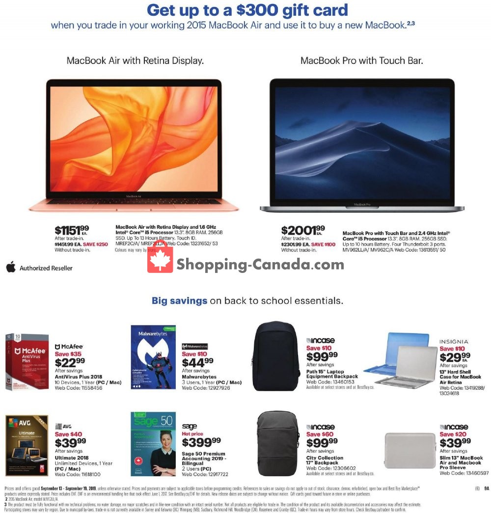 Best Buy flyer from Friday September 13, 2019 to Thursday September 19, 2019 - page 15