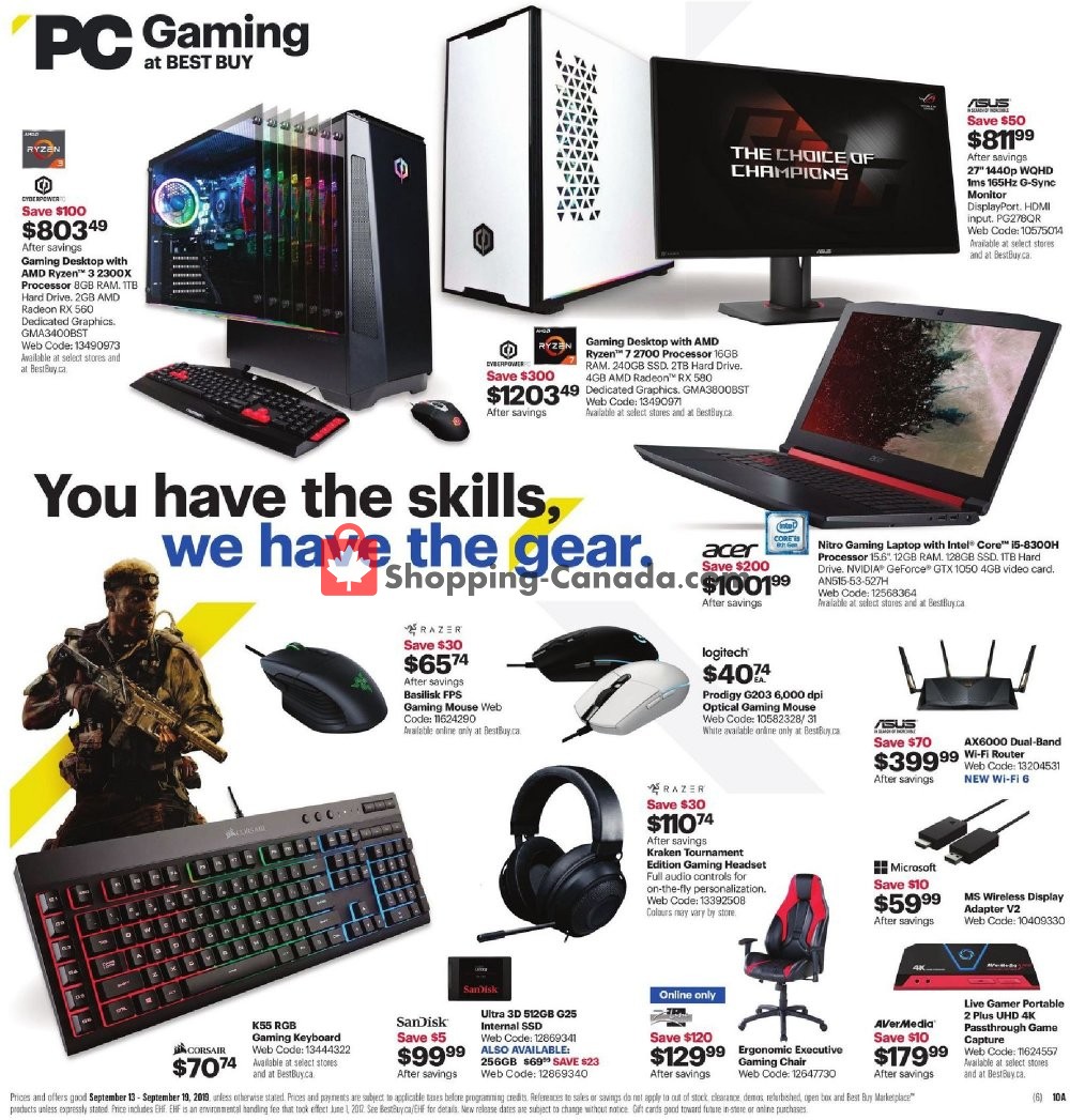 Best Buy flyer from Friday September 13, 2019 to Thursday September 19, 2019 - page 17