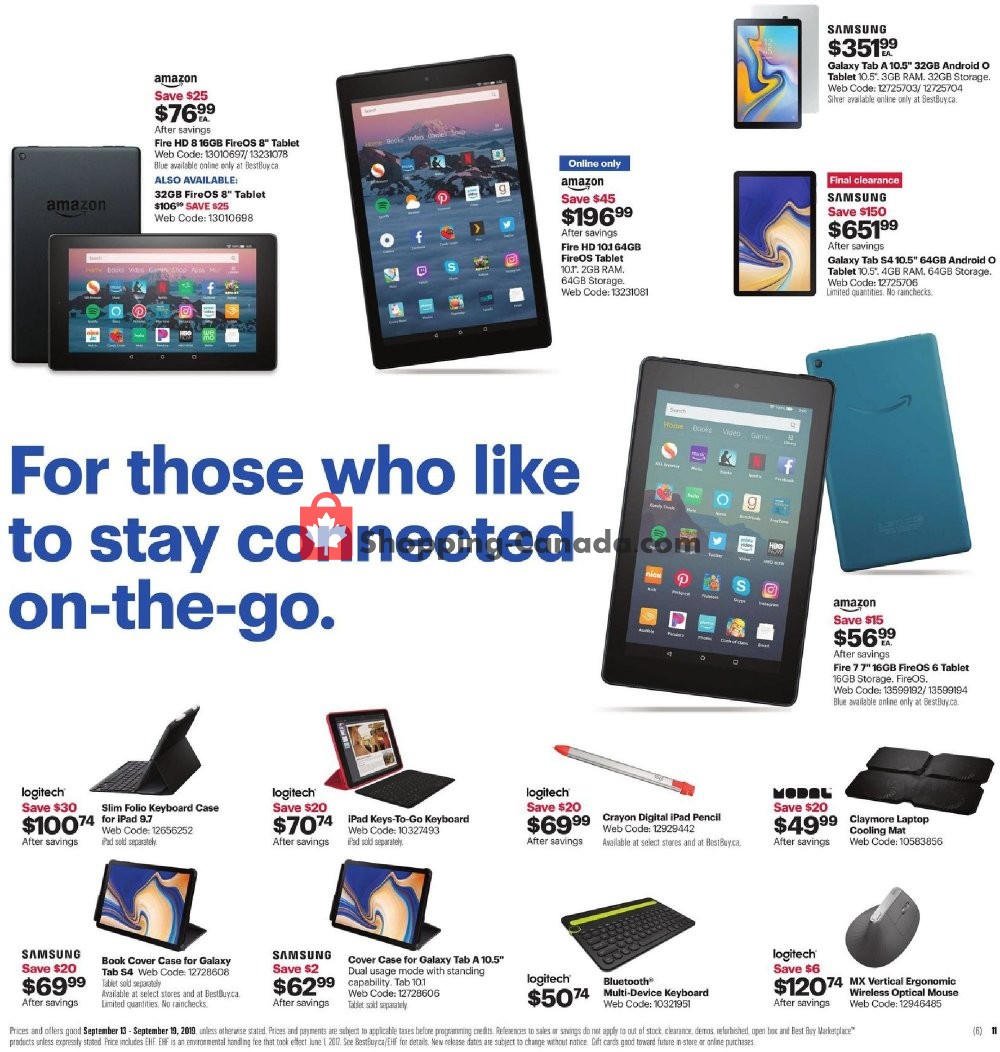 Best Buy flyer from Friday September 13, 2019 to Thursday September 19, 2019 - page 18