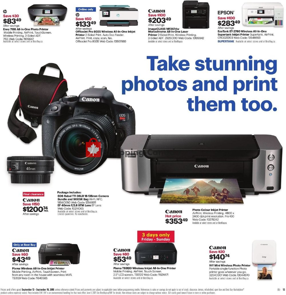 Best Buy flyer from Friday September 13, 2019 to Thursday September 19, 2019 - page 21