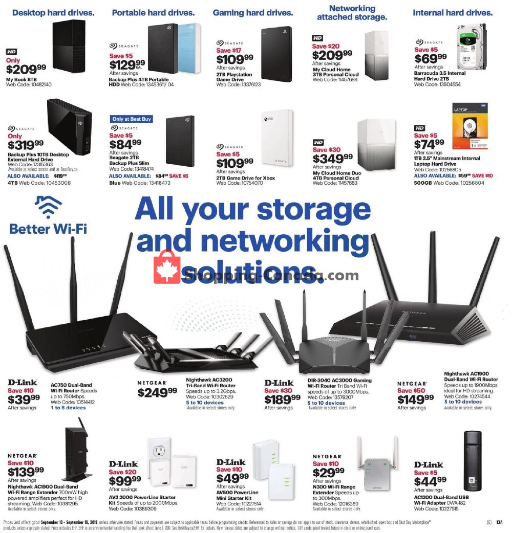 Best Buy flyer from Friday September 13, 2019 to Thursday September 19, 2019 - page 22